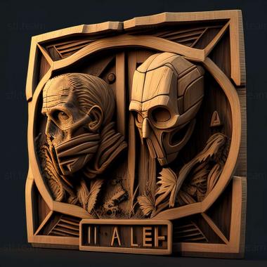 3D model Half Life 2 Deathmatch game (STL)